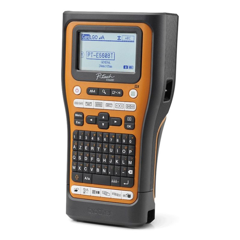 Brother PT-E560BTVP label printer Thermal Transfer 180 x 180 DPI 20 mm/s Wired and Wireless HSE/TZe Bluetooth QWERTZ Auto ID/Drukarki etykiet Your Sports Performance