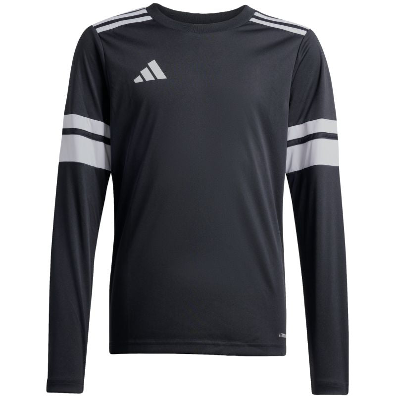adidas Squadra 25 Long Sleeve Jersey for Kids Black and White JJ0047 In preparation Adidas