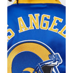Mitchell &amp; Ness NFL Heavyweight Satin Jacket Los Angeles Rams M OJBF3413-LARYYPPPROYA Clothing/Lifestyle/Mitchell & Ness Your Sports Performance