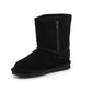 BearPaw Elle Toddler Zipper Black Jr 1962TZ-011 shoes Footwear/Outdoor/UGG Your Sports Performance