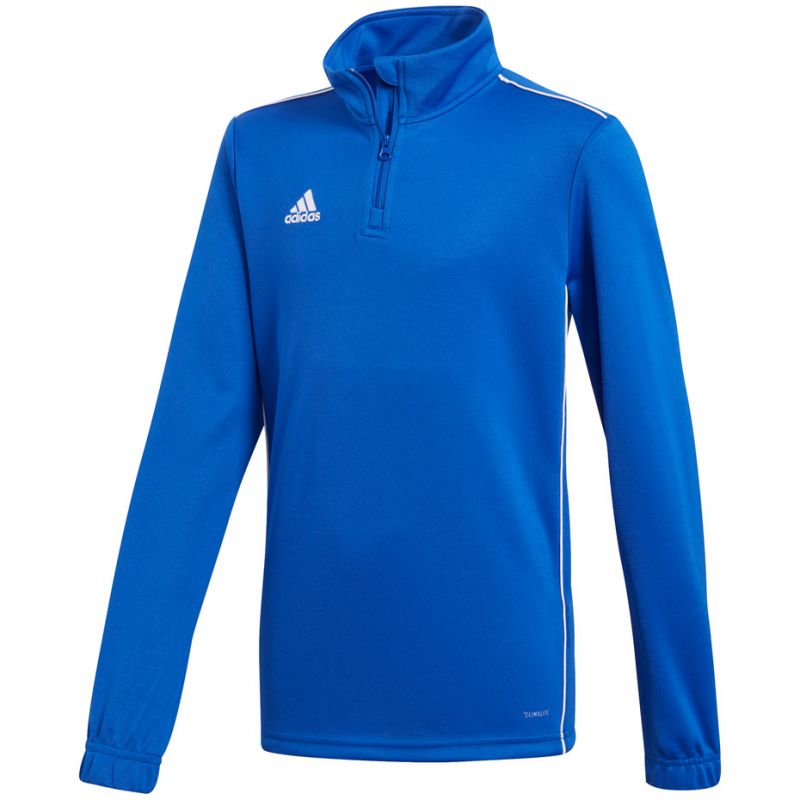 Sweatshirt adidas Core 18 Training Top blue JR CV4140 Clothing/Training Adidas