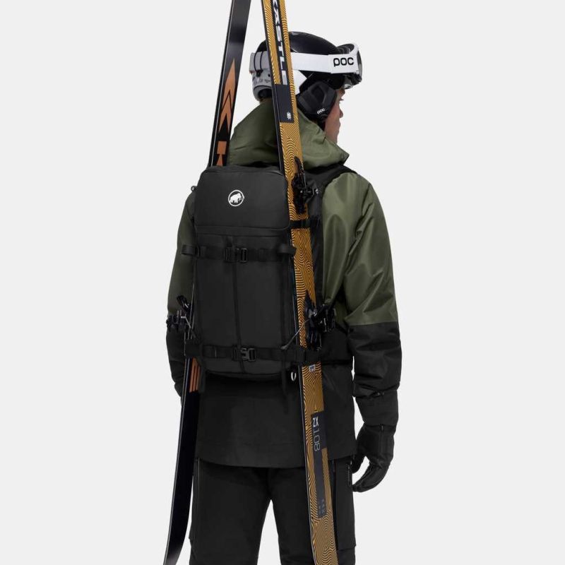 Mammut Nirvana 28 ski backpack - black Odzież militarna/Spodnie Your Sports Performance
