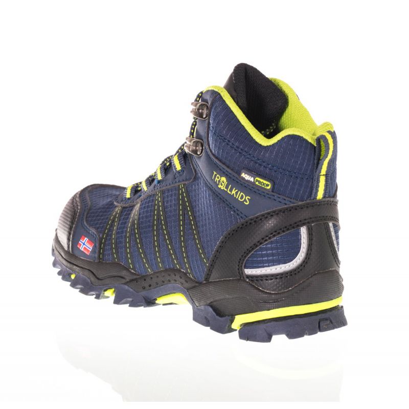 Trollkids Kids Trolltunga Hiker Mid JR 156-100 shoes Footwear/Outdoor/Trollkids Your Sports Performance