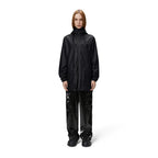 Rains CARGO LONG JACKET W3 12060 01 BLACK Clothing Your Sports Performance
