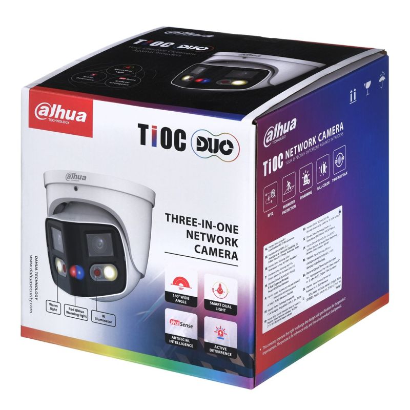 TIOC DUO DAHUA IP CAMERA IPC-PDW3849-A180-E2-AS-PV-0280B CCTV IP/Kamery Your Sports Performance