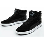 Puma men's Rebound Street black insulated ankle boots