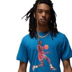 Jordan Flight Men's Sports T-Shirt Blue - FN6000-457 Odzież/Odzież na co dzień Your Sports Performance