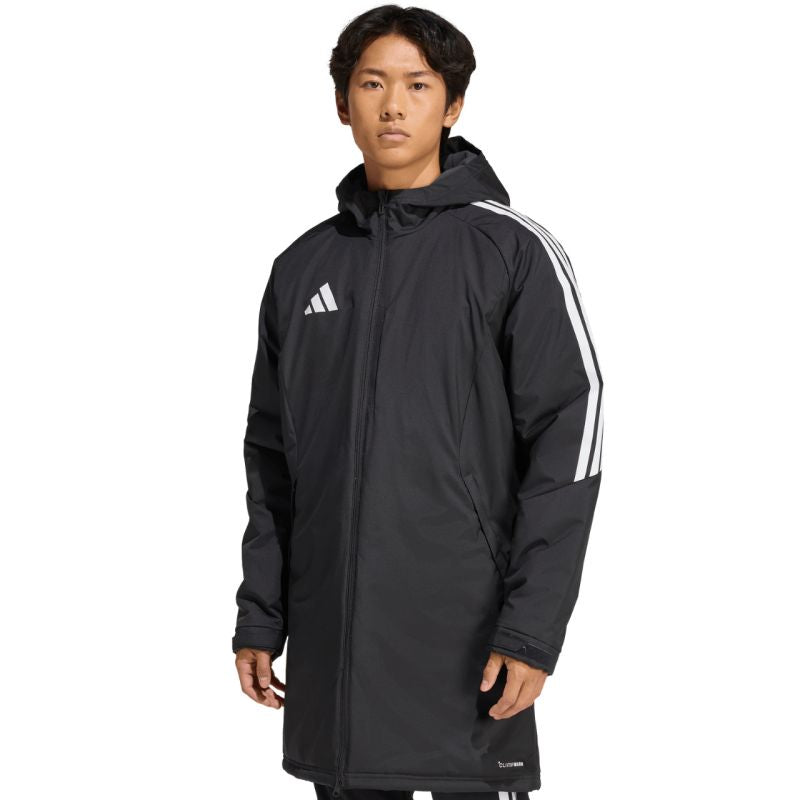 Men's adidas Tiro 26 Stadium Parka Jacket Black JZ4108