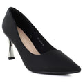 Black pumps with decorative heels Potocki NI41306 To be categorized Your Sports Performance