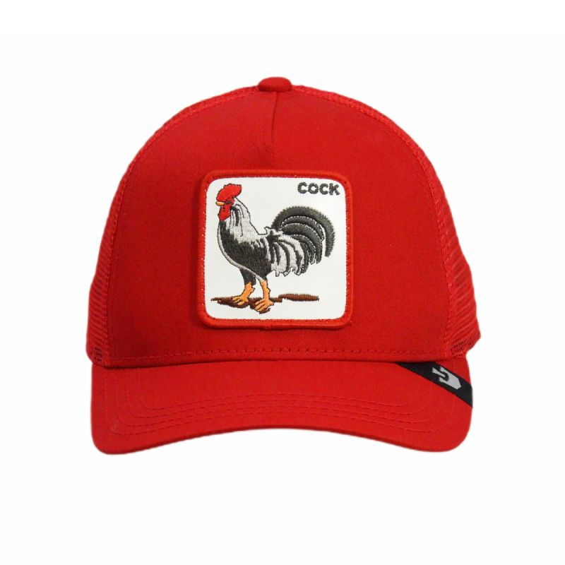 Goorin Bros. The Cock Trucker Cap - 101-0378-RED Odzież/Czapki/Czapki z daszkiem Your Sports Performance