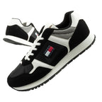 Tommy Hilfiger Men's Tjm Runner Casual Black Sneakers Tommy Hilfiger