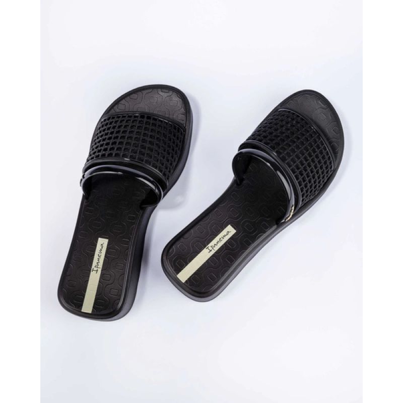 Ipanema women's flip-flops Essence black platform fashionable