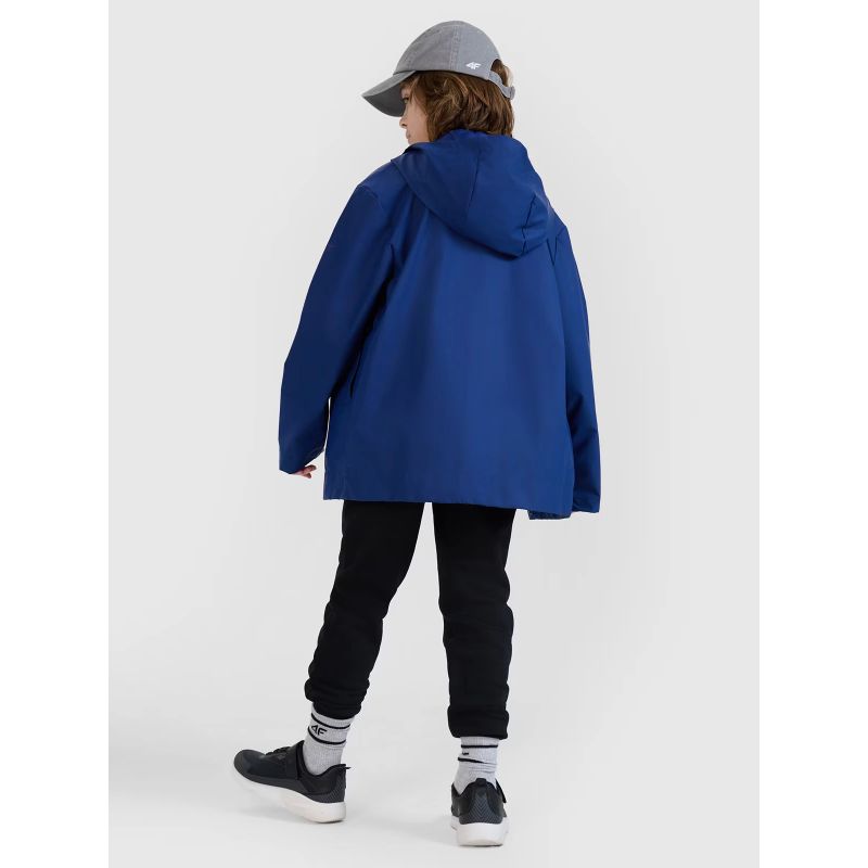 Children's transitional raincoat with rubber coating 4F 4FJWSS25TJACU213-31S *Kategoria tymczasowa Your Sports Performance