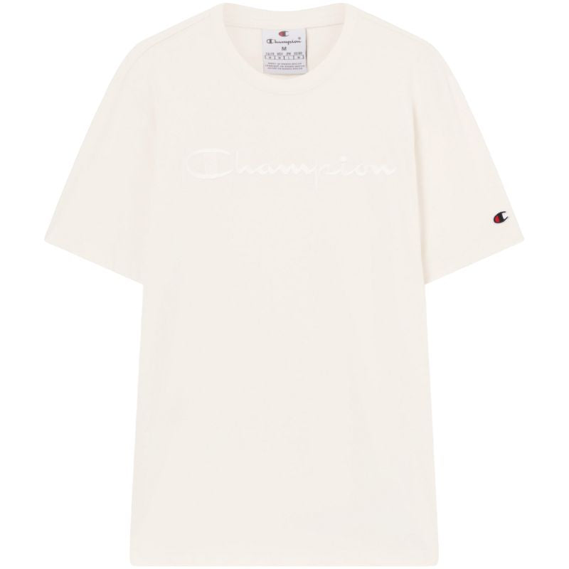 Men's Champion SS Tee Cream 220273 WW056 In preparation Your Sports Performance