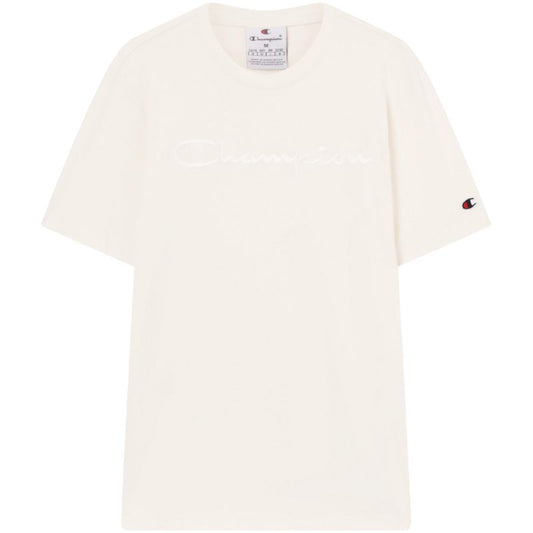 Men's Champion SS Tee Cream 220273 WW056 In preparation Your Sports Performance
