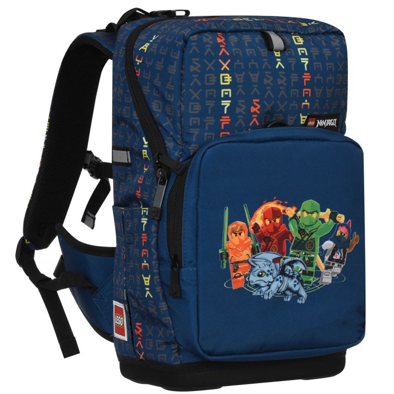 3-in-1 Set School Backpack Bag Pencil Case Lego Optimo Starter Ninjago 20L Blue - 20254-2403 Akcesoria i sprzęt koszykarski/Torby i plecaki Your Sports Performance