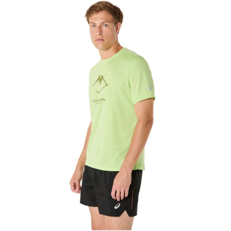 T-shirt Asics Fujitrail Logo SS Top M 2011C981-30 Clothing/Outdoor/T-shirts with short sleeves/Asics Asics