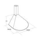 AKPO WK-5 RONDO TURBO 60 INOX chimney hood (600mm; stainless steel) AGD - Produkty/Okapy kuchenne Your Sports Performance