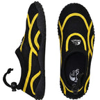 JUNIOR WATER SHOES BLACK/YELLOW XQMAX S.30 Sport/Sporty Wodne/Obuwie Your Sports Performance