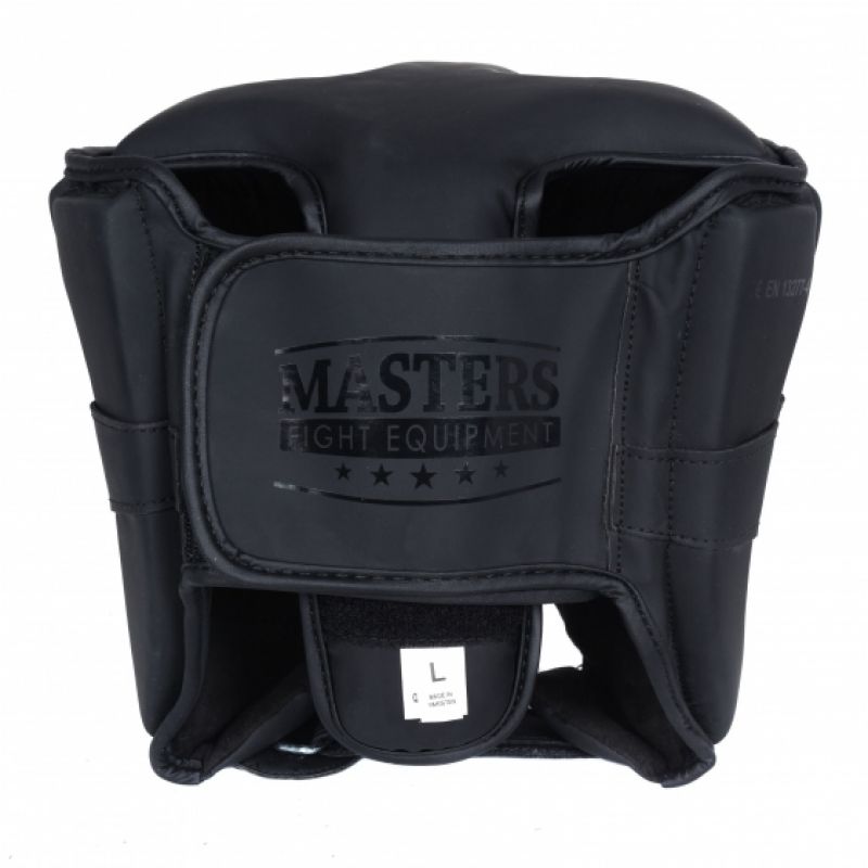 Masters Ktop Boxing Helmet-Matt-Black M 02181-M
