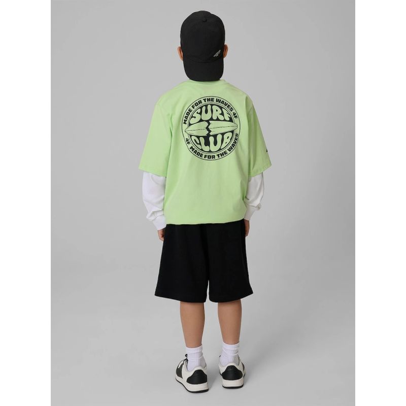 Boys' sweatpants 4F 4FJRSS26TSHOM0910-20S