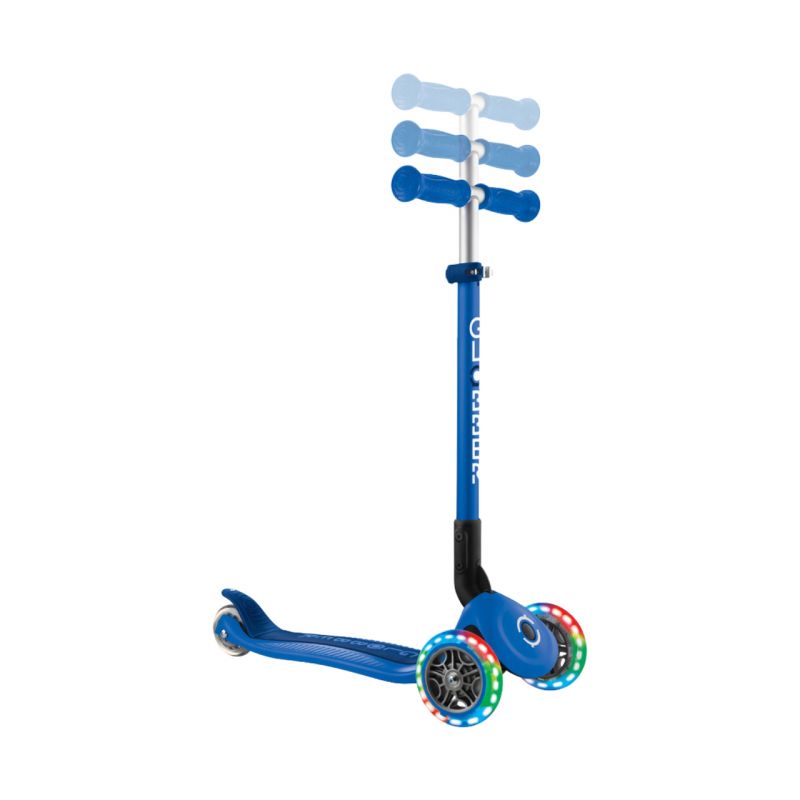 SMJ Globber 3-wheel scooter Primo Foldable Lights 432-100-3 Accessories/Skating/Hulajnogi/Traditional/Unisex/pozostałe Your Sports Performance