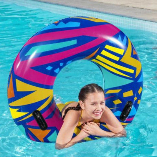 Bestway Geo swimming ring 107 cm 36228 4149 Accessories/Swimming accessories/Motylki, Pływaczki, Kółka, Piłki, Pontony Your Sports Performance