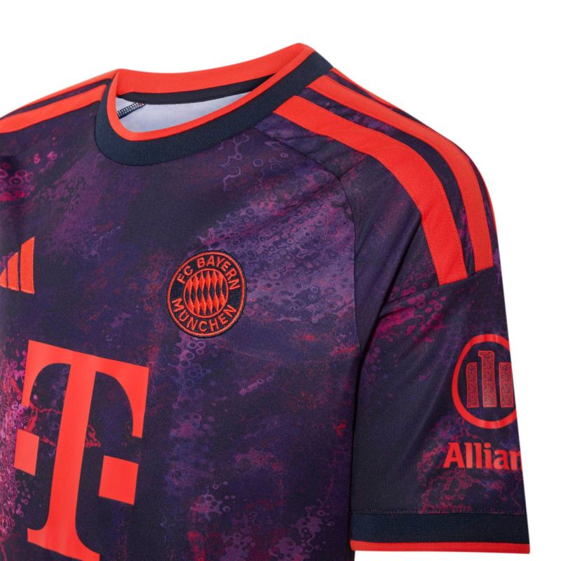 adidas FC Bayern 26/27 Third Jersey purple kids' jersey JZ3094