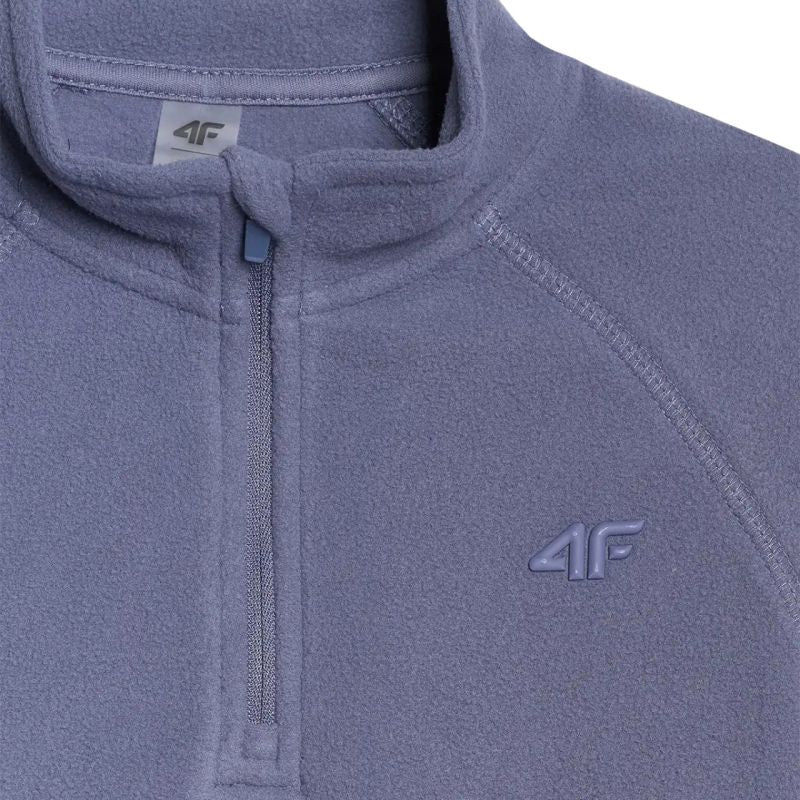 Fleece sweatshirt for girls 4F F060 navy blue 4FJWAW25UFLEF060 31S 4f