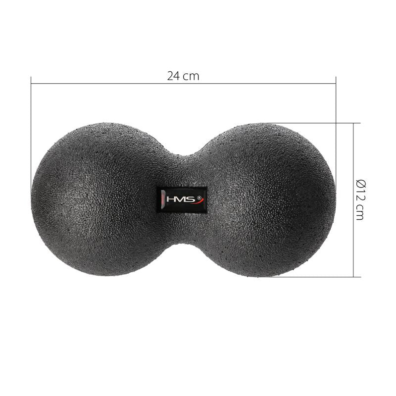 Double massage ball / Duo Ball HMS BLM02 12 * 24CM Accessories/Training equipment/Masażery Your Sports Performance