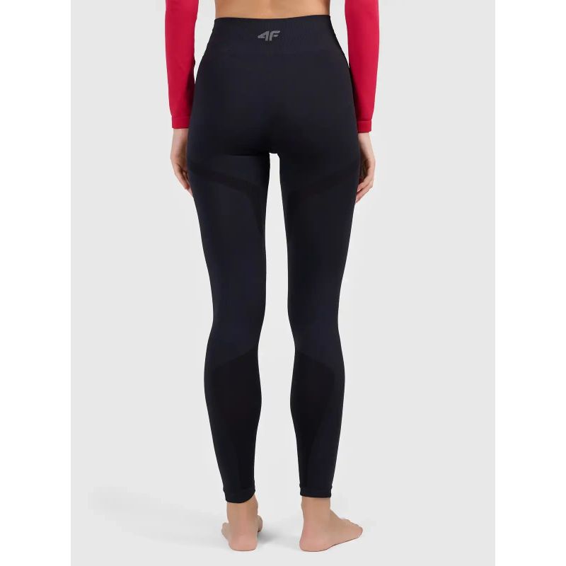 Seamless thermal ski underwear with a quick-drying finish – women’s 4F leggings 4FWAW26USEAF325-20S