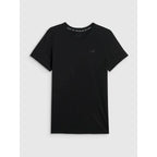 Men's plain cotton T-shirt 4F 4FWMM00TTSHM3340-20S