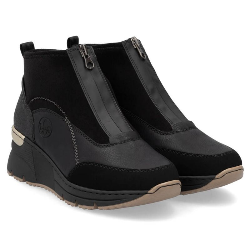 Rieker W N6361-00 RKR704 wedge ankle boots Footwear/Lifestyle/Rieker Your Sports Performance