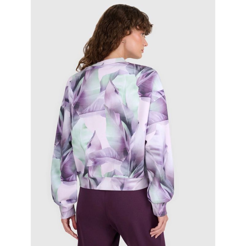 Women's sweatshirt without zipper and hood 4F 4FWAW25TSWSF2396-90A *Kategoria tymczasowa Your Sports Performance