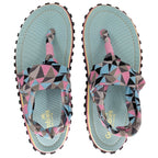 Gumbies Slingback Flip-Flops W G-SB-WN-GEOM