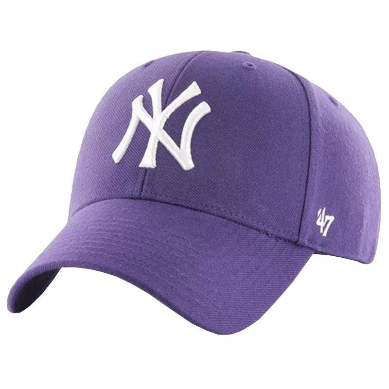 47 Brand MLB New York Yankees MVP Cap B-MVPSP17WBP-PP Clothing/Lifestyle/47 Brand Your Sports Performance