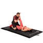 Folding gymnastics mattress black 2400x1200x50mm HMS MGS01 In preparation Your Sports Performance