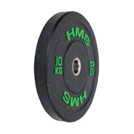 Olympic plate HMS BUMPER GREEN 10 kg HTBR10 Accessories/Training equipment Your Sports Performance