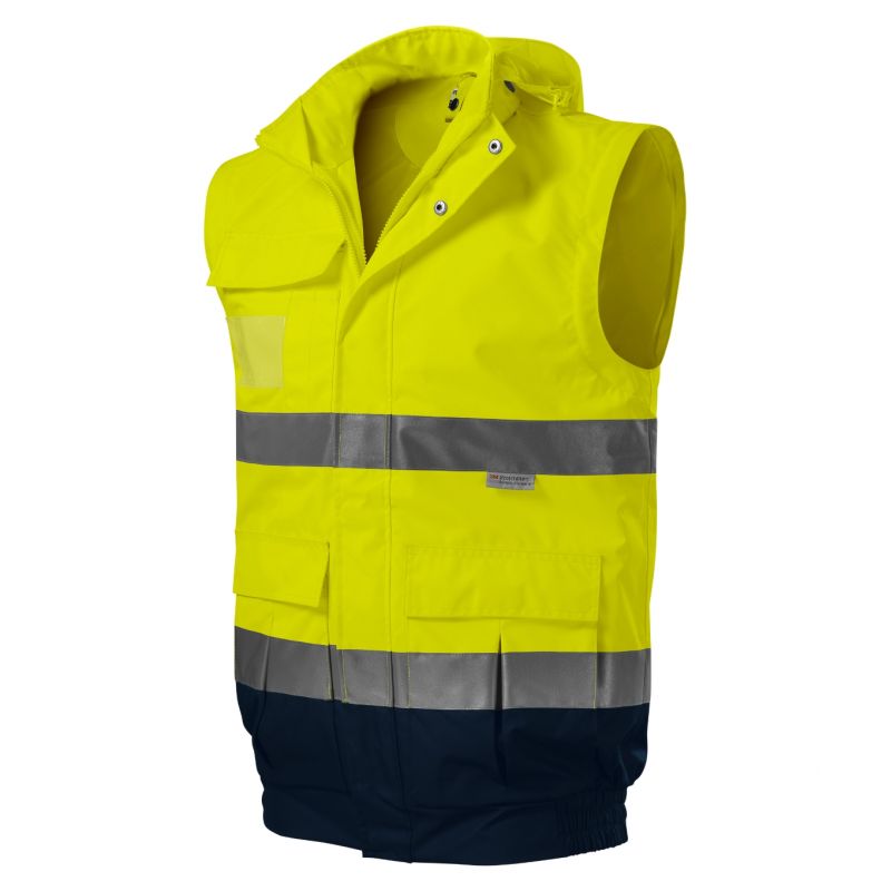 Rimeck HV Guard 4 in 1 M MLI-5V297 jacket fluorescent yellow Clothing/Outdoor/Rimeck Your Sports Performance