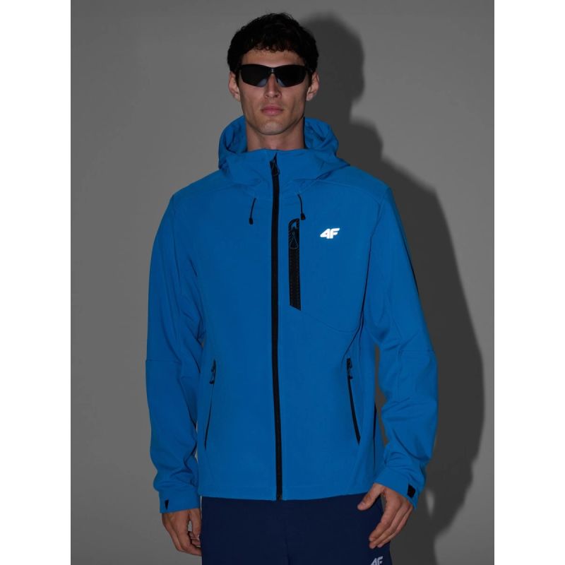 Men's windproof softshell jacket with 8000 membrane 4FRAW25TSOFM506-33S 4f