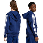adidas Essentials Full-Zip Navy Blue Kids' Sweatshirt JY4980