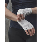 POC AGILE Short Glove Cycling Gloves - White