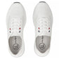 Women's leather openwork shoes, white Filippo DP7608/26 WH Filippo