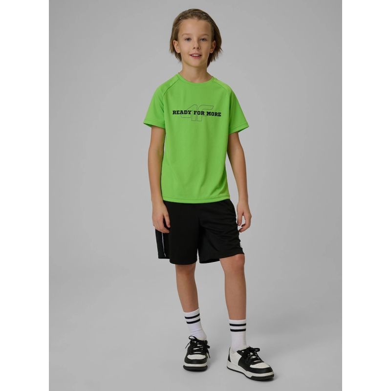 Boy's quick-drying sports T-shirt 4F 4FJRSS26TFTSM2391-45S 4f