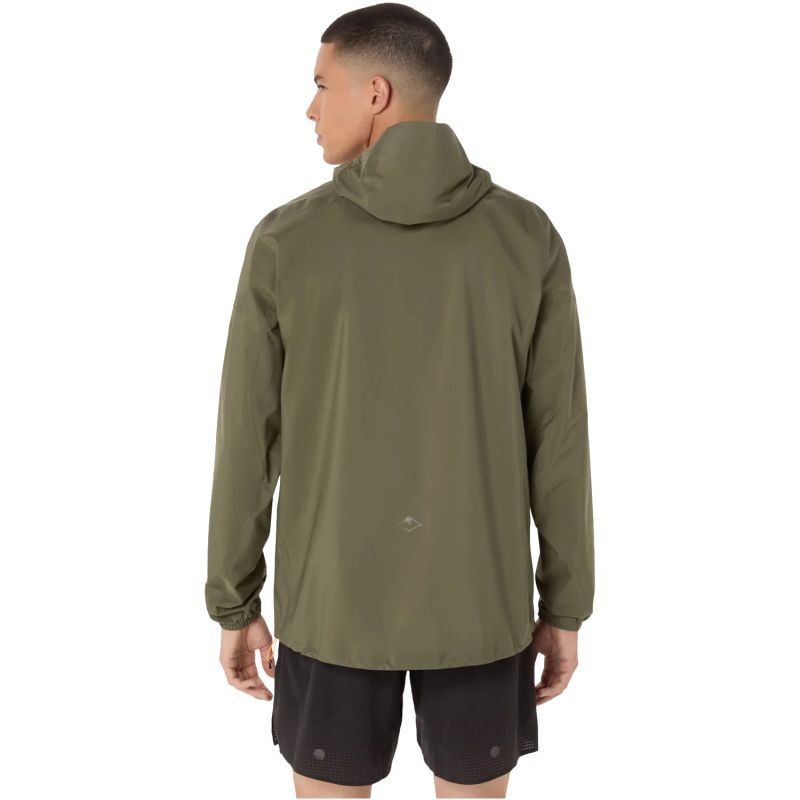 Asics FujiTrail Elite Waterproof Jacket 2011D265-301 Green L In preparation Your Sports Performance
