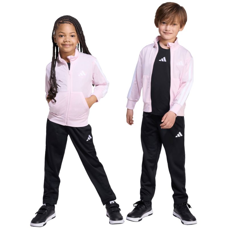 adidas Essentials Climacool Pink and Black Kids Tracksuit JX8771 In preparation Adidas