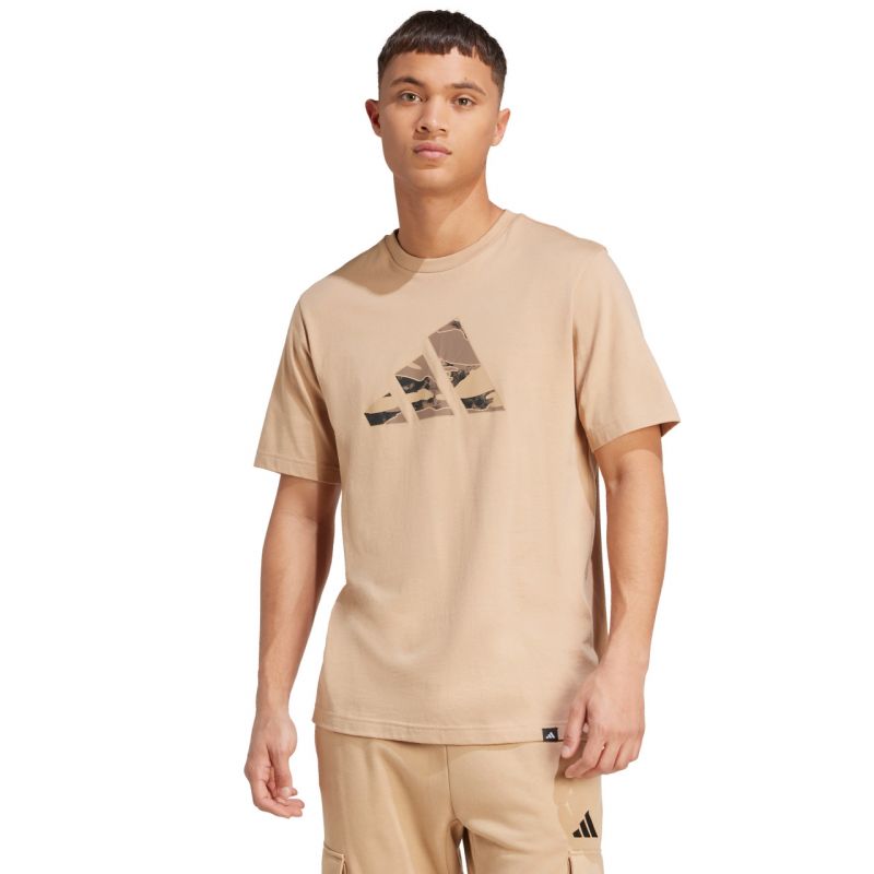 adidas Camo Logo Graphic T-shirt M JM6382 Clothing/Lifestyle/T-shirts Adidas