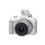 Canon EOS R50, White + RF-S 18-45mm F4.5-6.3 IS STM Kit Mirrorless camera 24.2 MP CMOS 6000 x 4000 px White Aparaty/Lustrzanki cyfrowe Your Sports Performance