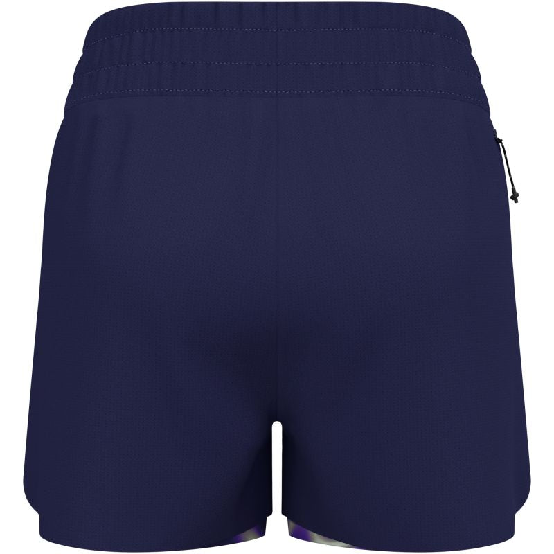 Women’s Odlo ZEROWEIGHT 3 INCH PRINT 2-in-1 Shorts, Navy