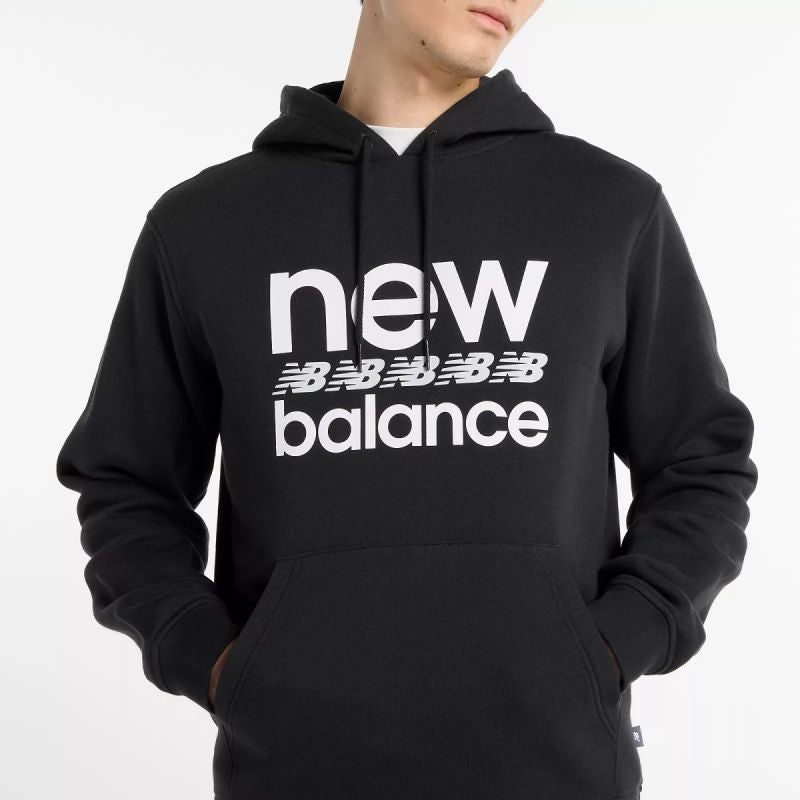 New Balance Sport Graphic Fleece Hoodie BK M MT51941BK Clothing/Lifestyle/New Balance New Balance